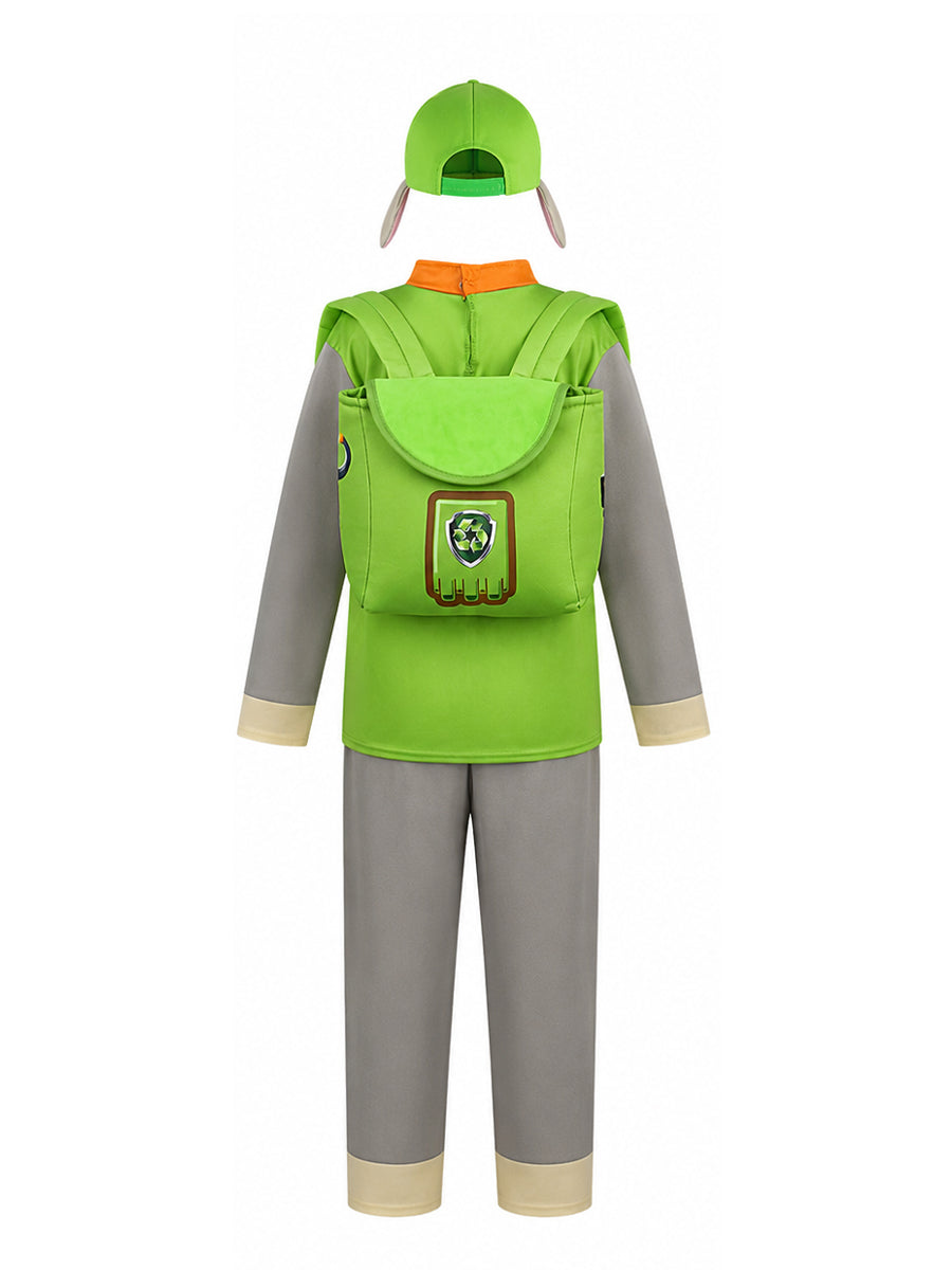 Boys Green Pup Costume