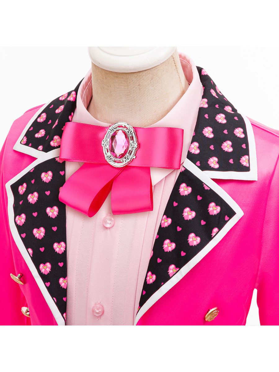 Girls Royal Pink Cosplay Outfit