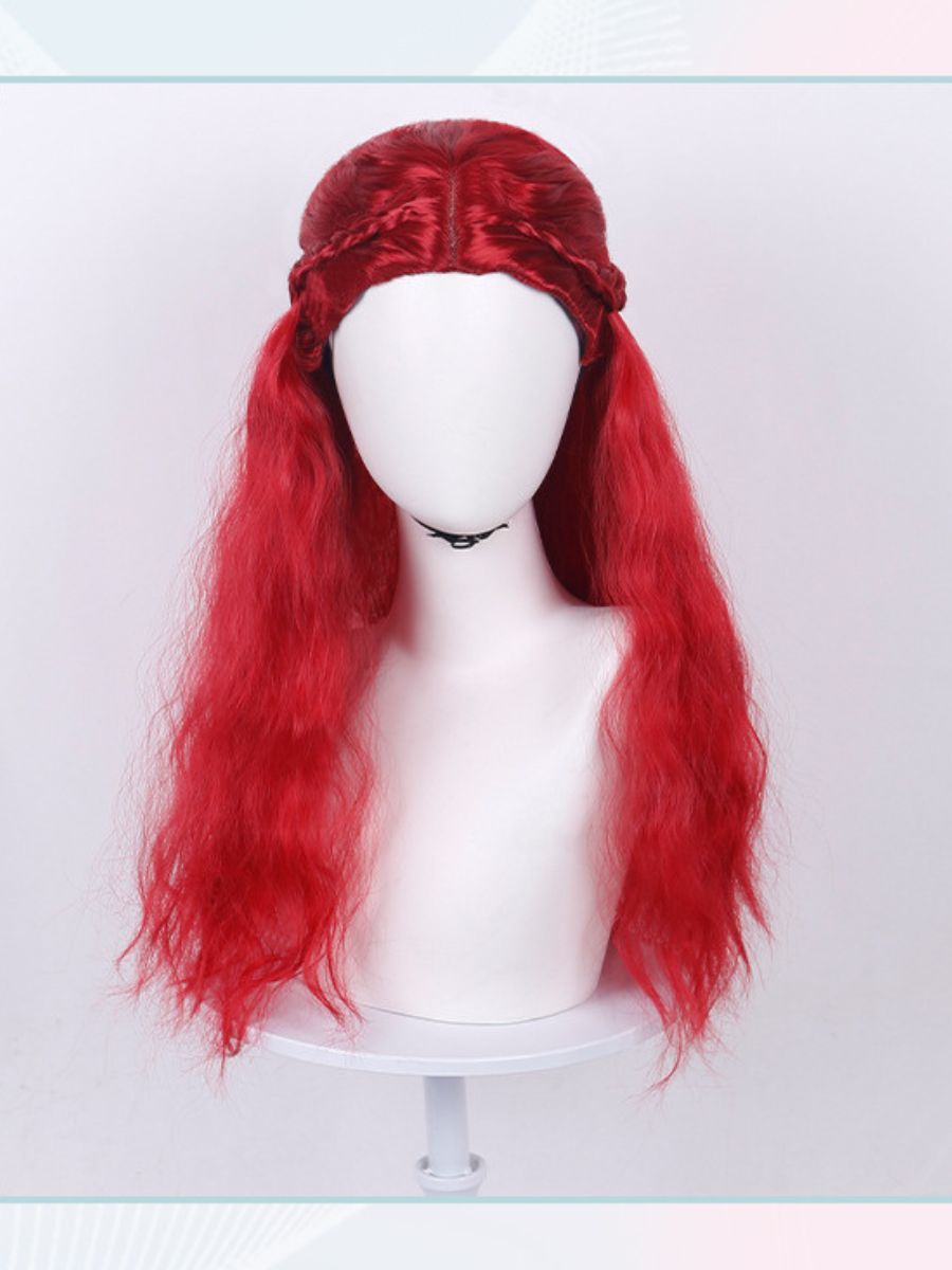 Descendants 5 Red Costume Descendants Wicked Wonderland PU Leather Red Princess Outfit