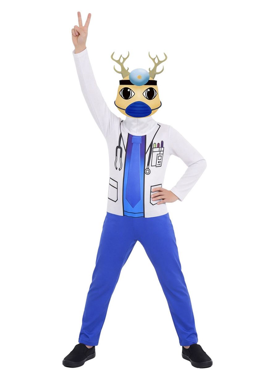 Funny Doctor Reindeer Costume