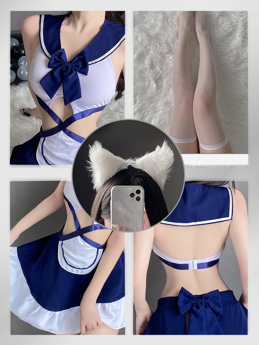 Japanese Navy Sailor Lingerie Dress