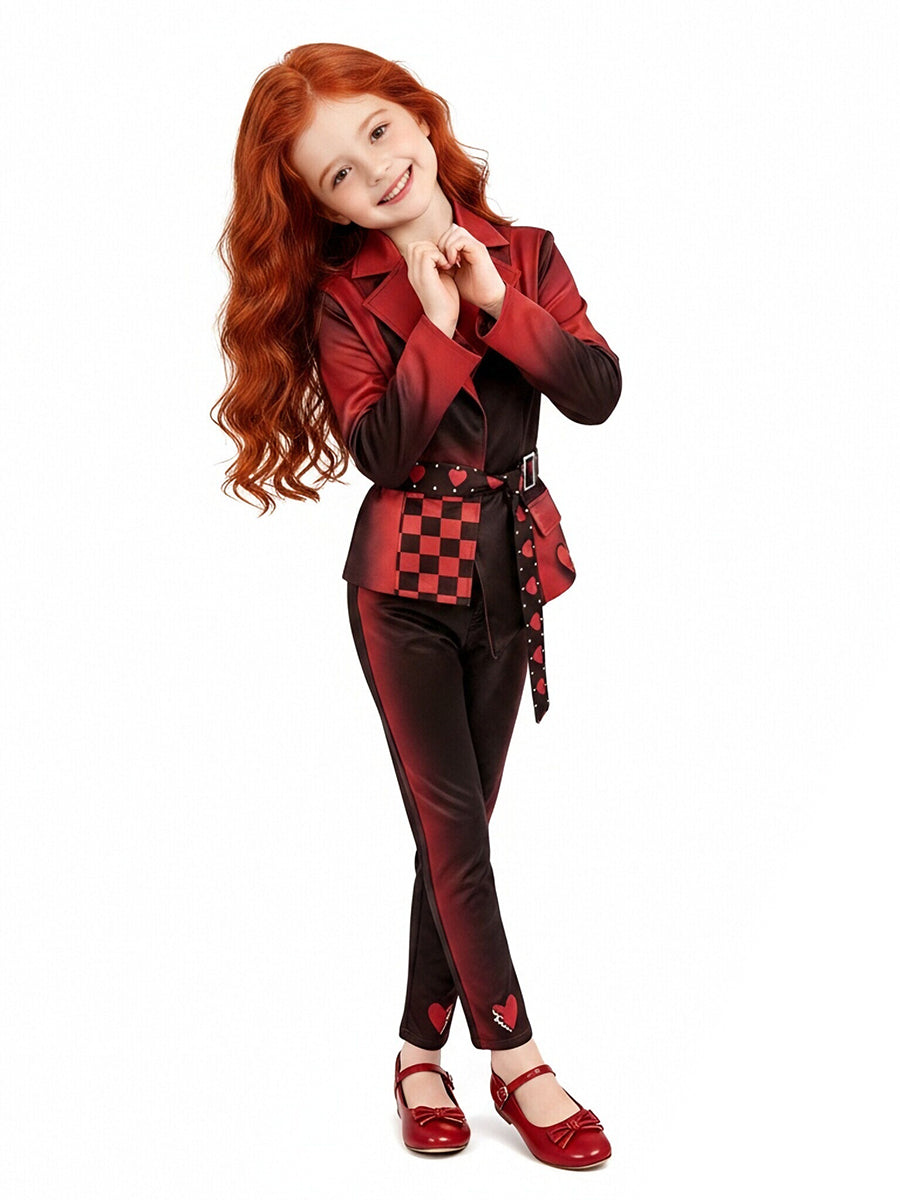 Gothic Red Princess Cosplay Suit