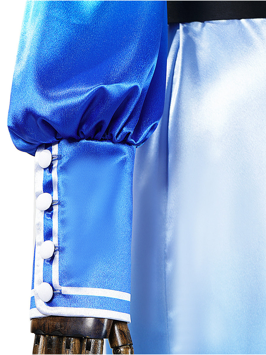 Gradient Princess Blue Jumpsuit