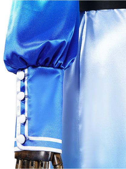 Gradient Princess Blue Jumpsuit