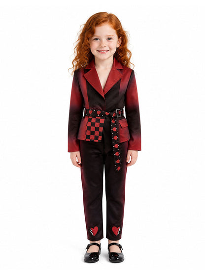 Gothic Red Princess Cosplay Suit