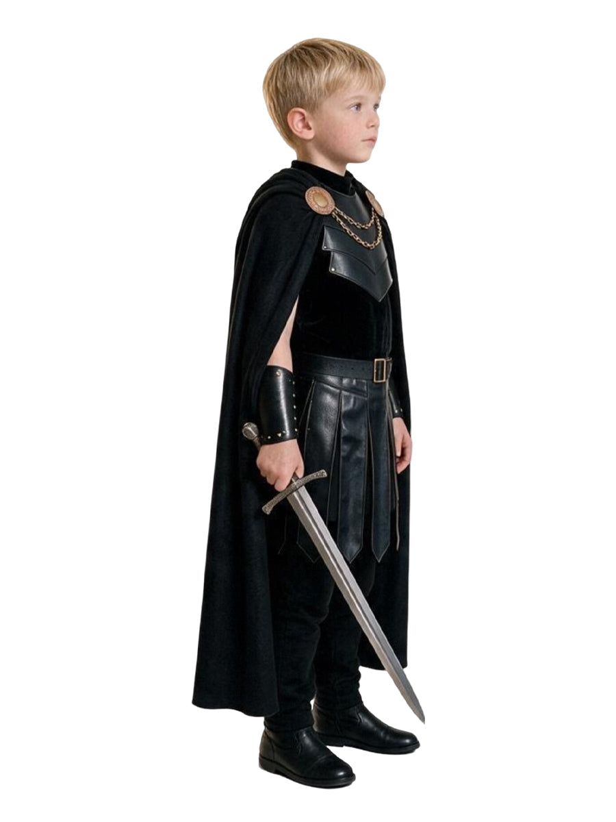 Medieval Cape and Armor Costume