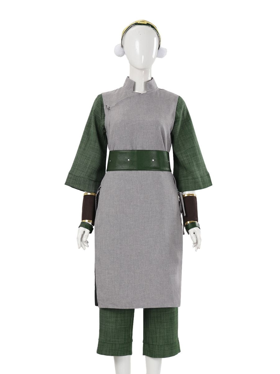 Green Anime Martial Arts Suit