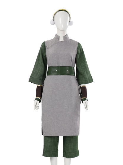 Green Anime Martial Arts Suit