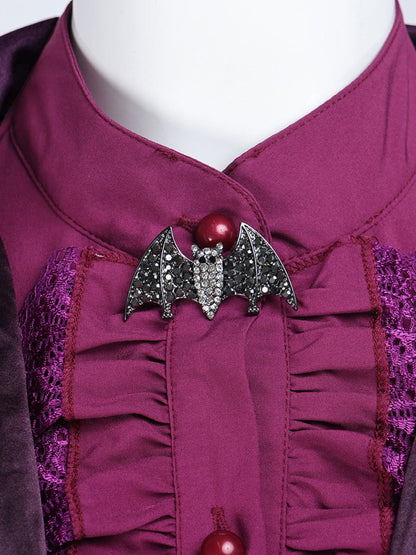 Purple Vampire Cosplay Costume for Adults