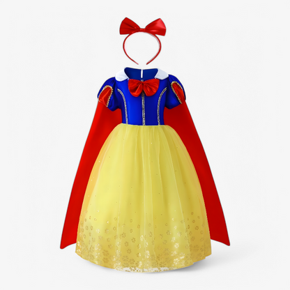 Fairytale Princess Outfit for Girls – Includes Crown and Accessories