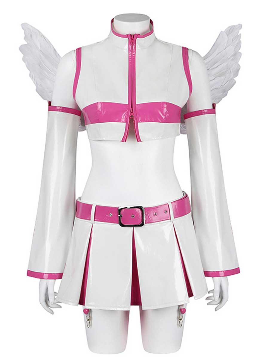 Anime Black & White Angel Costume
