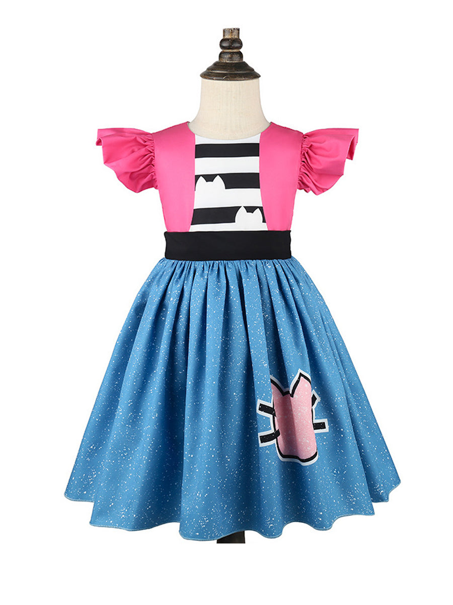 Girl's Cat Ear Dress Costume