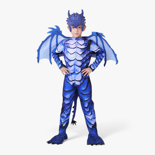 Dragon Costume for Kids – Includes Wings, Mask, and Tail