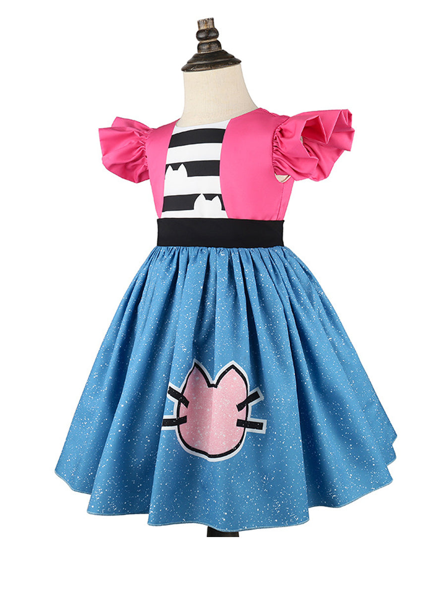 Girl's Cat Ear Dress Costume