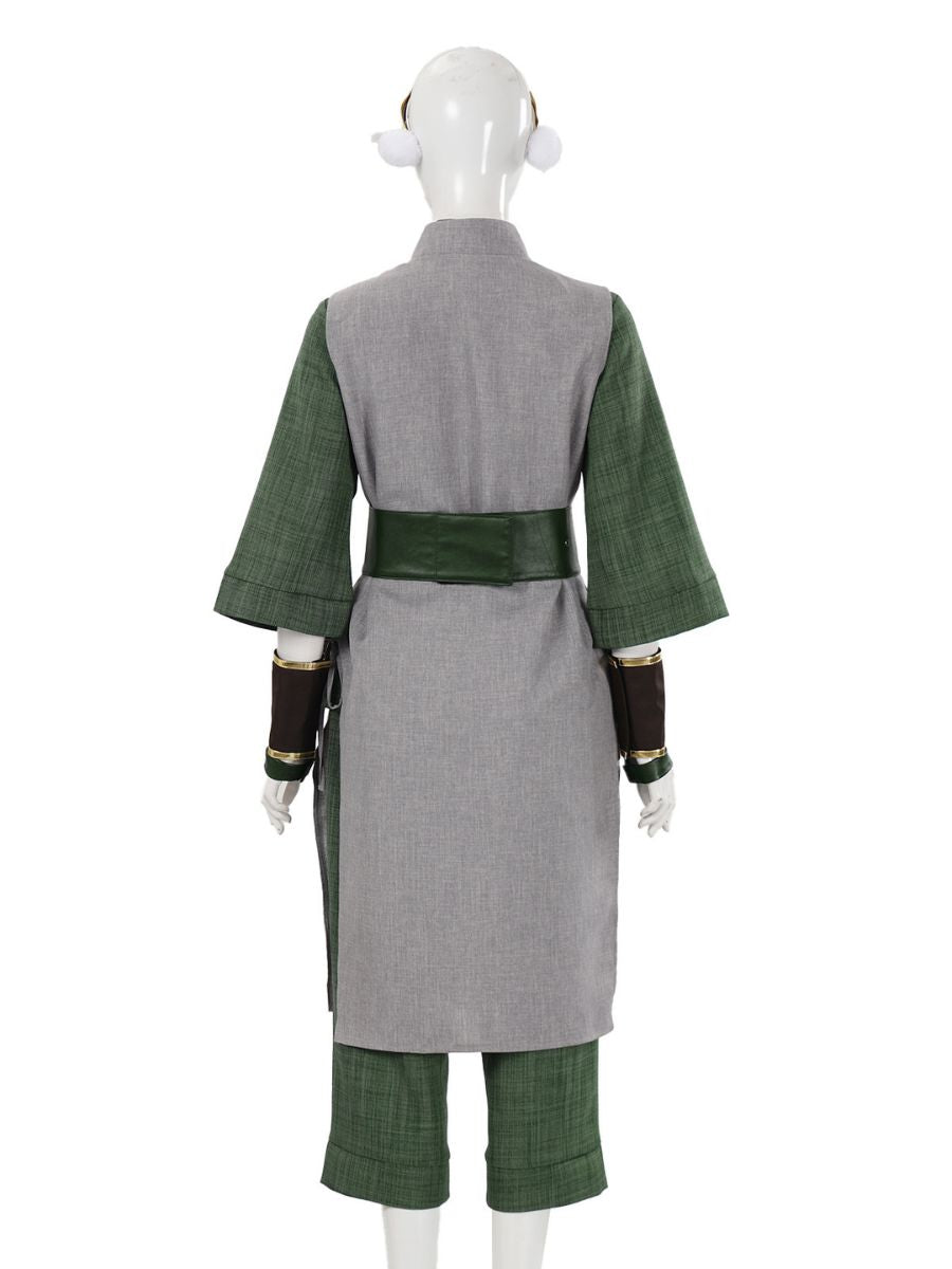 Green Anime Martial Arts Suit