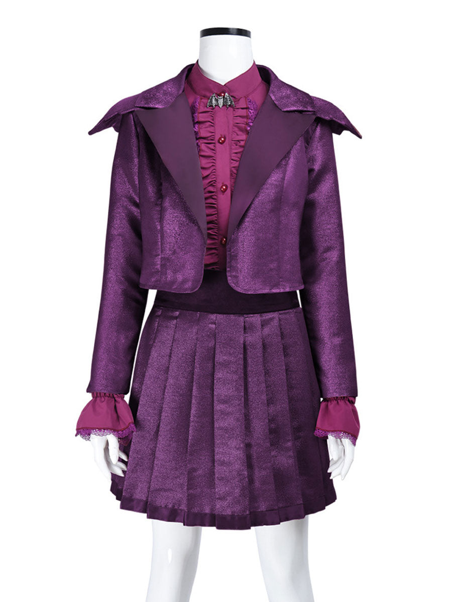 Purple Vampire Cosplay Costume for Adults