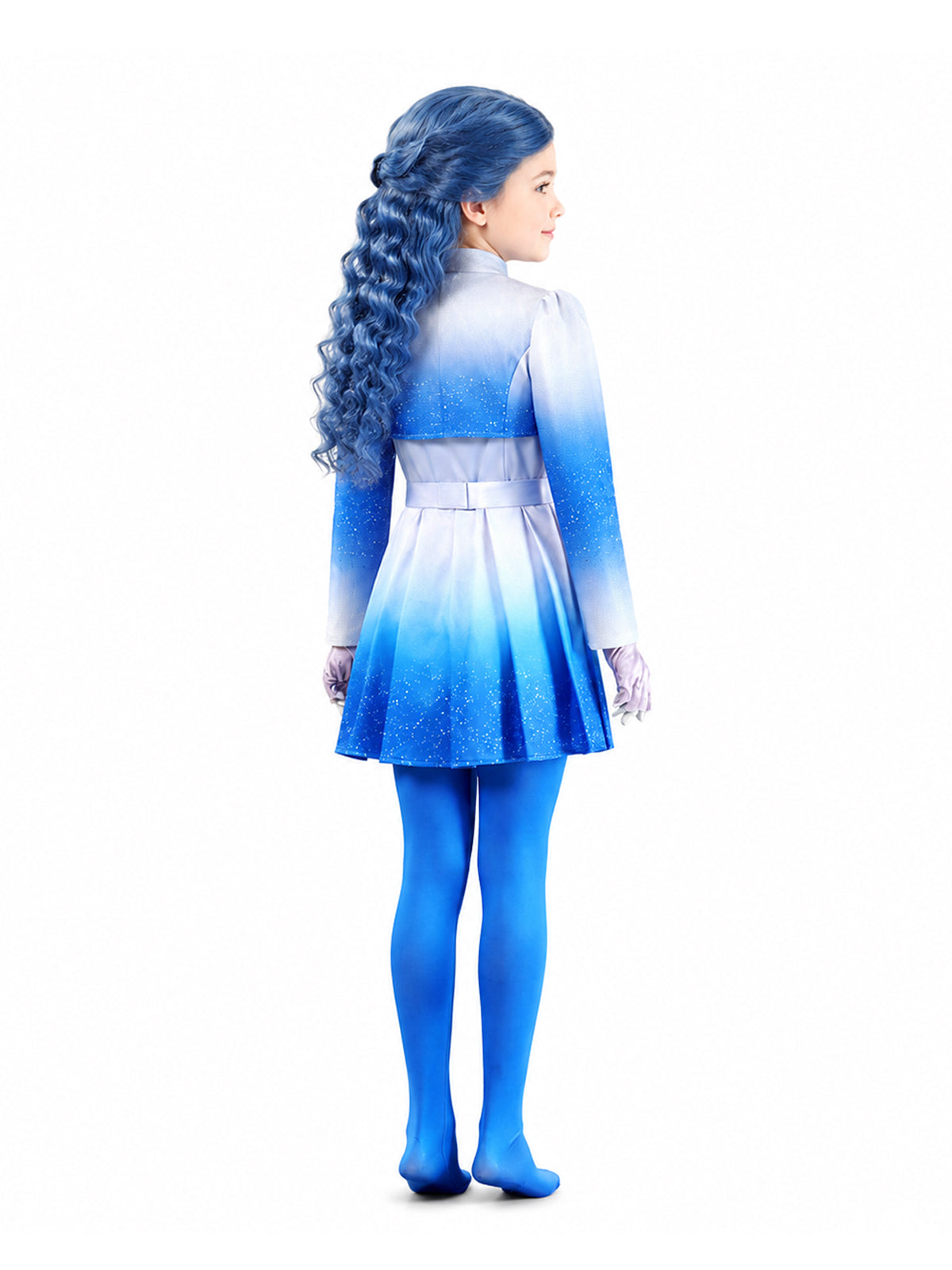 Ombre Blue Princess Cosplay Costume