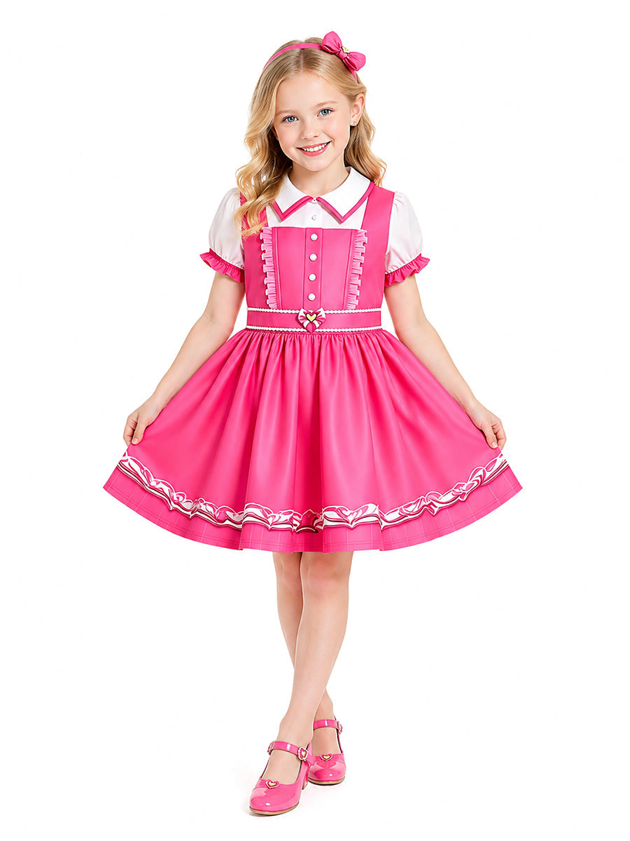 Pink Magical Girl Cosplay Dress