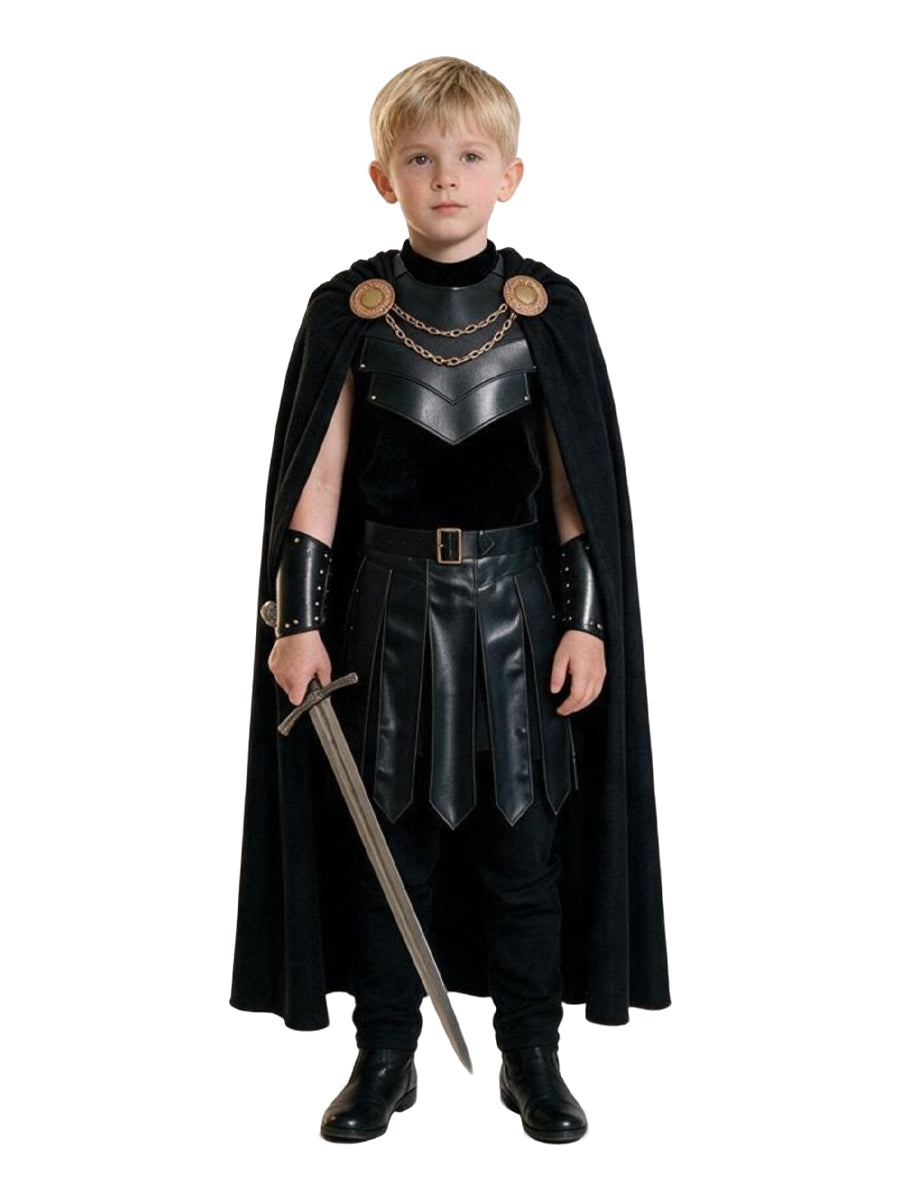 Medieval Cape and Armor Costume