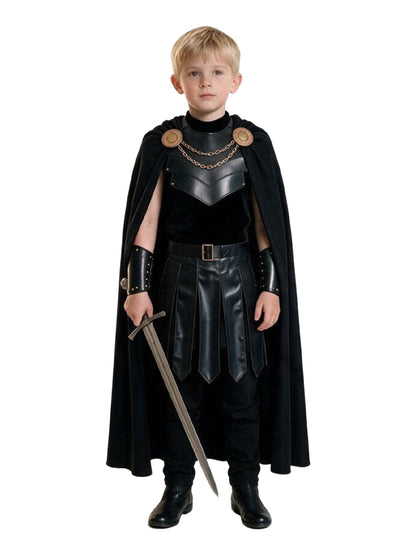 Medieval Cape and Armor Costume