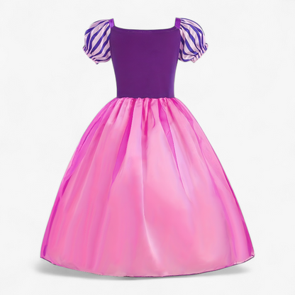 Beautiful Princess Costume for Girls – Includes Tiara, Wand, and Gloves