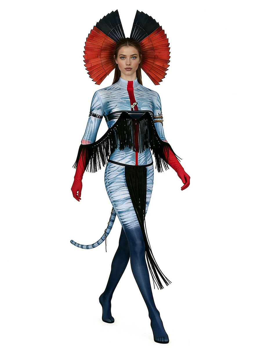 Tribal Alien Cosplay Costume