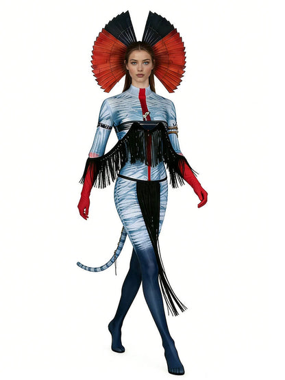 Tribal Alien Cosplay Costume