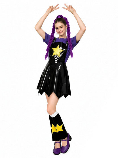 Anime Star Suspender Cosplay Outfit