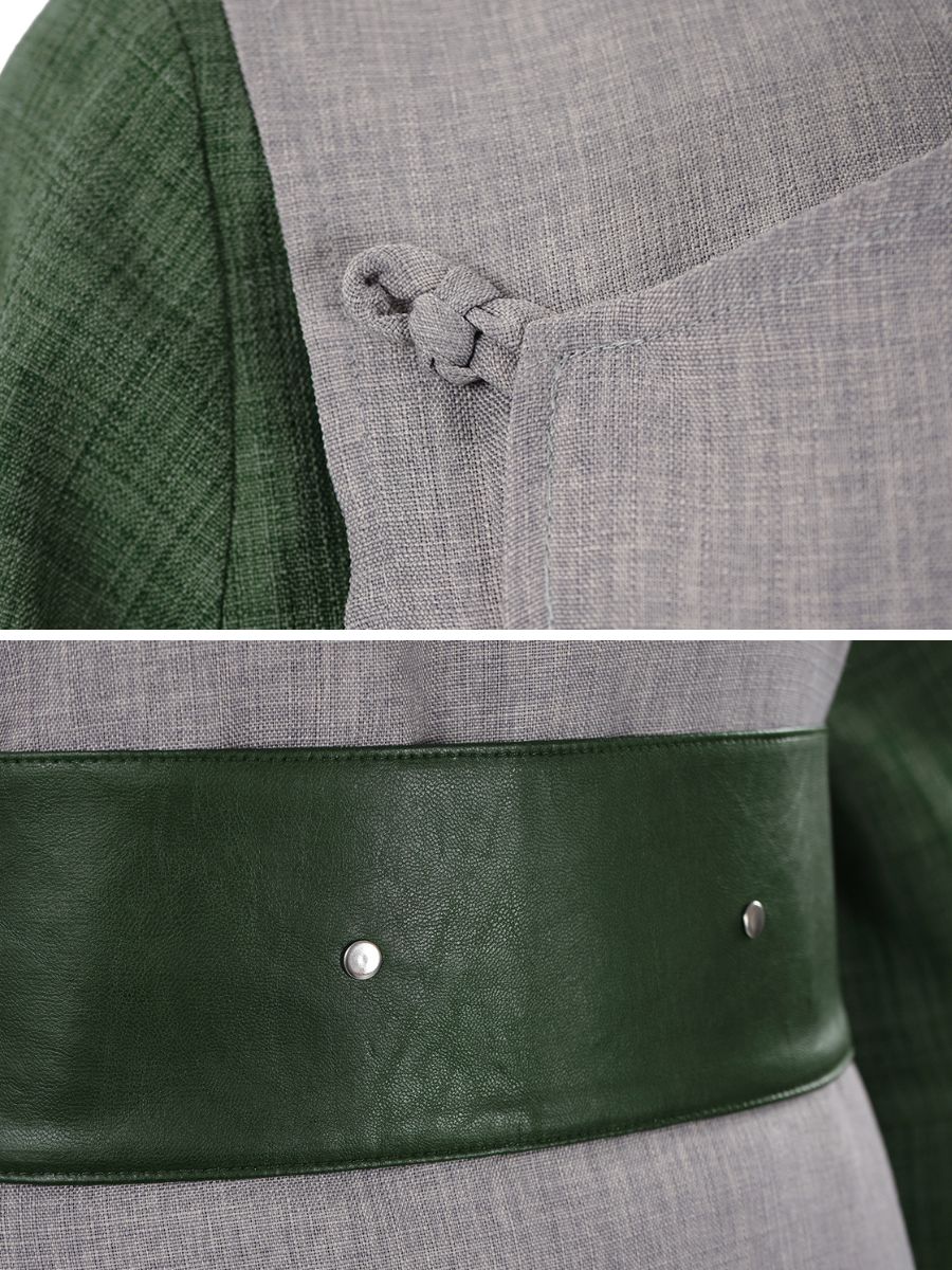 Green Anime Martial Arts Suit