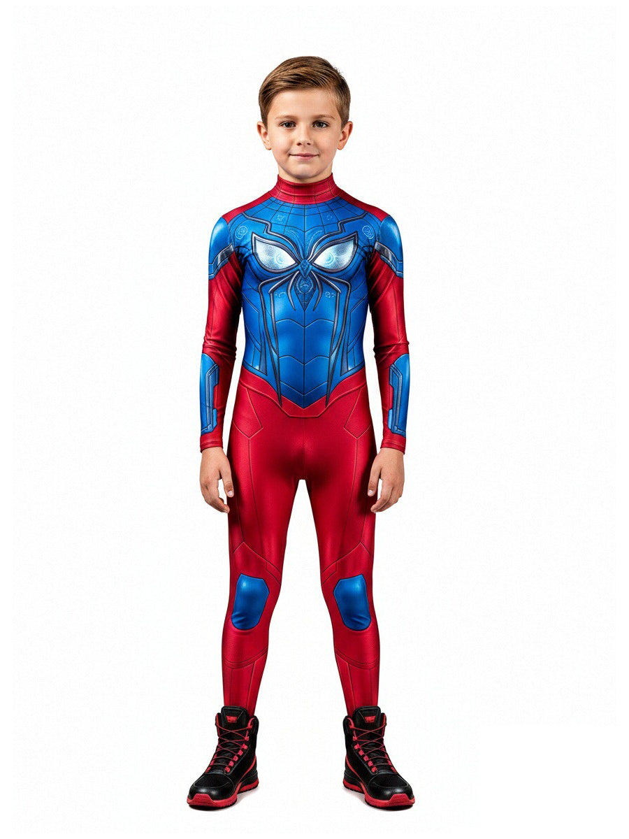 Spider Man Costume for Kids and Adults 3D Printed Superhero Full Body Jumpsuit