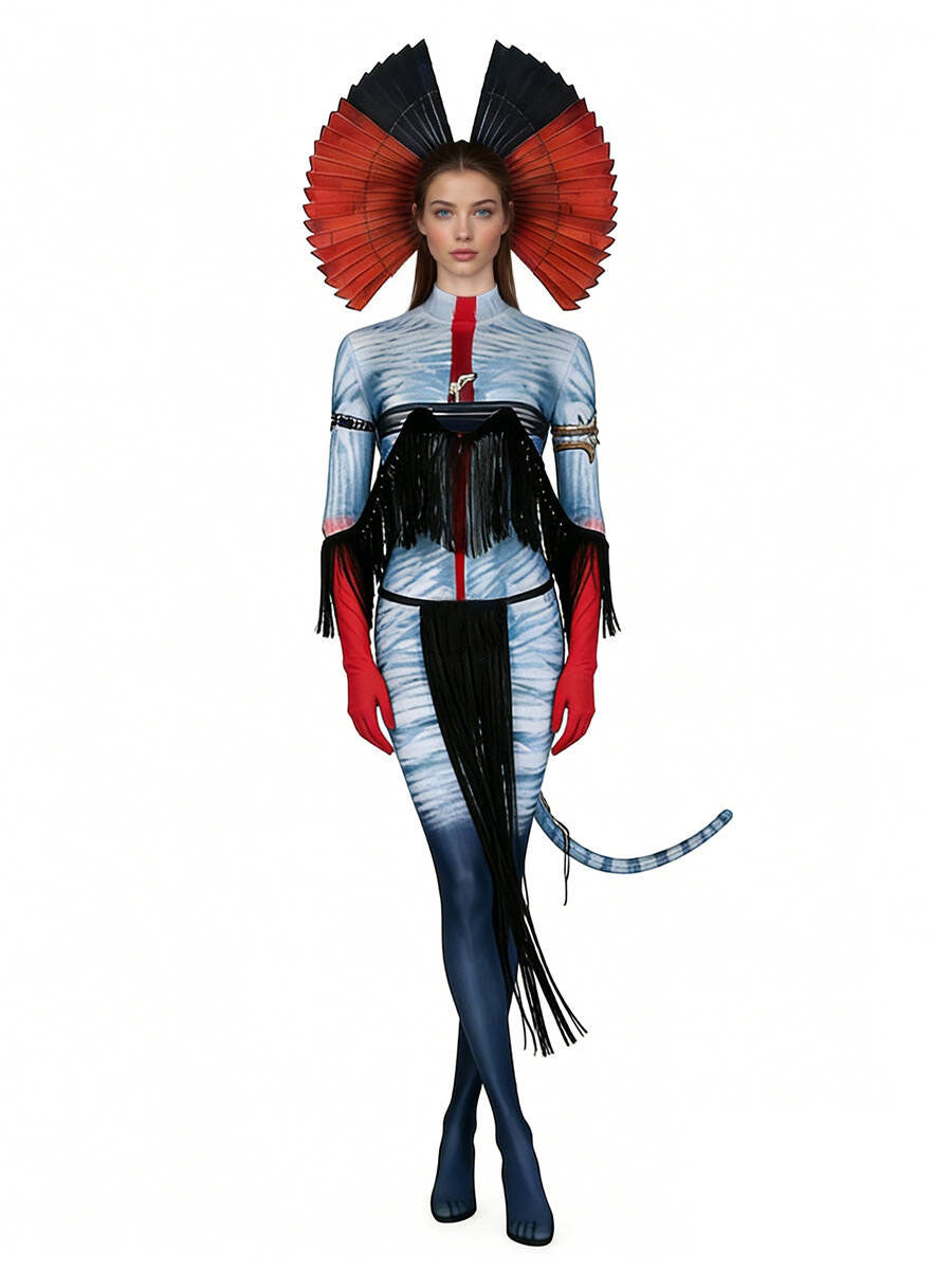 Tribal Alien Cosplay Costume