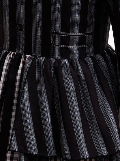 Girls Gothic School Uniform Dress