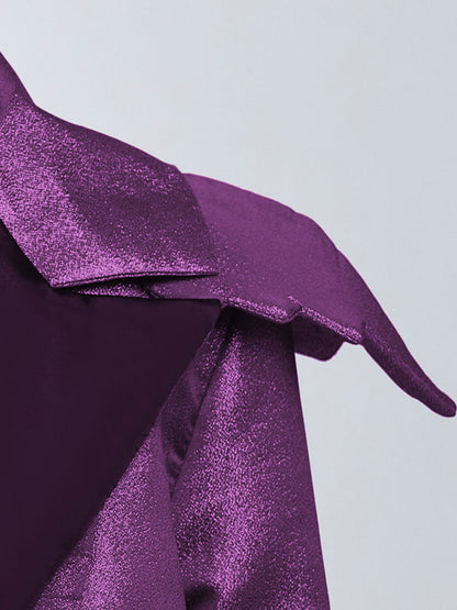 Purple Vampire Cosplay Costume for Adults