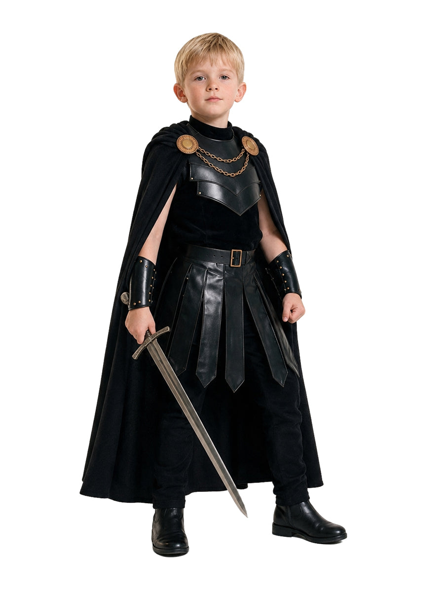 Medieval Cape and Armor Costume