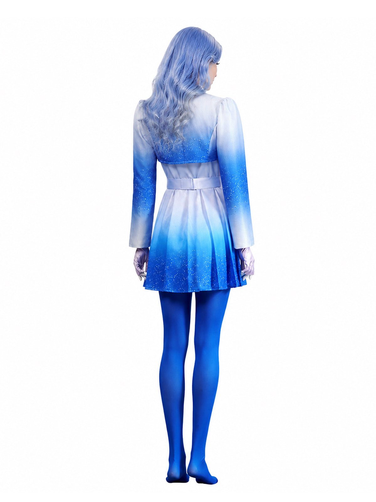 Ombre Blue Princess Cosplay Costume