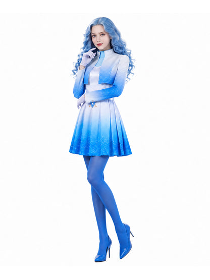 Ombre Blue Princess Cosplay Costume