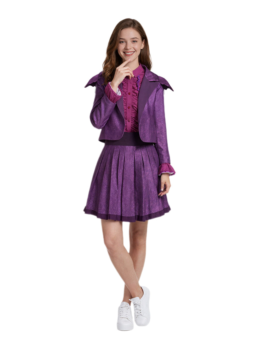 Purple Vampire Cosplay Costume for Adults
