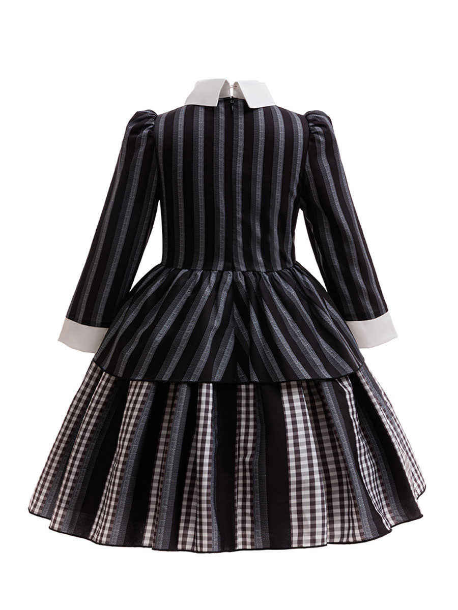 Girls Gothic School Uniform Dress