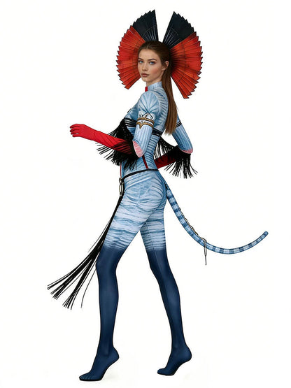 Tribal Alien Cosplay Costume