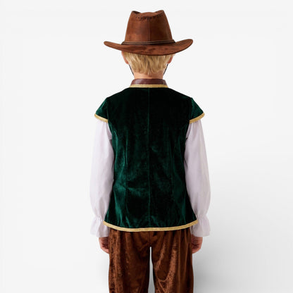 Pirate Costume for Kids – Deluxe Jack Sparrow Outfit with Hat, Belt, and Detailed Jacket