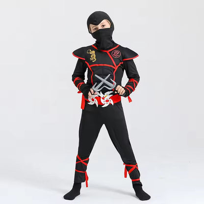 Ninja Costume for Children – Includes Mask and Swords