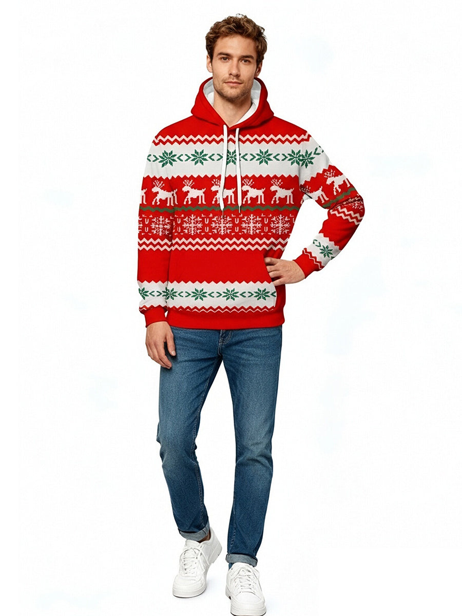 Men's Ugly Christmas Sweater Style Sweatshirt