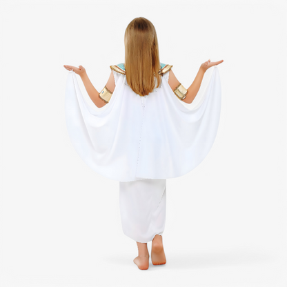 Brave Egyptian Princess Outfit for Girls – Complete Set with Dress, Headband, and Accessories