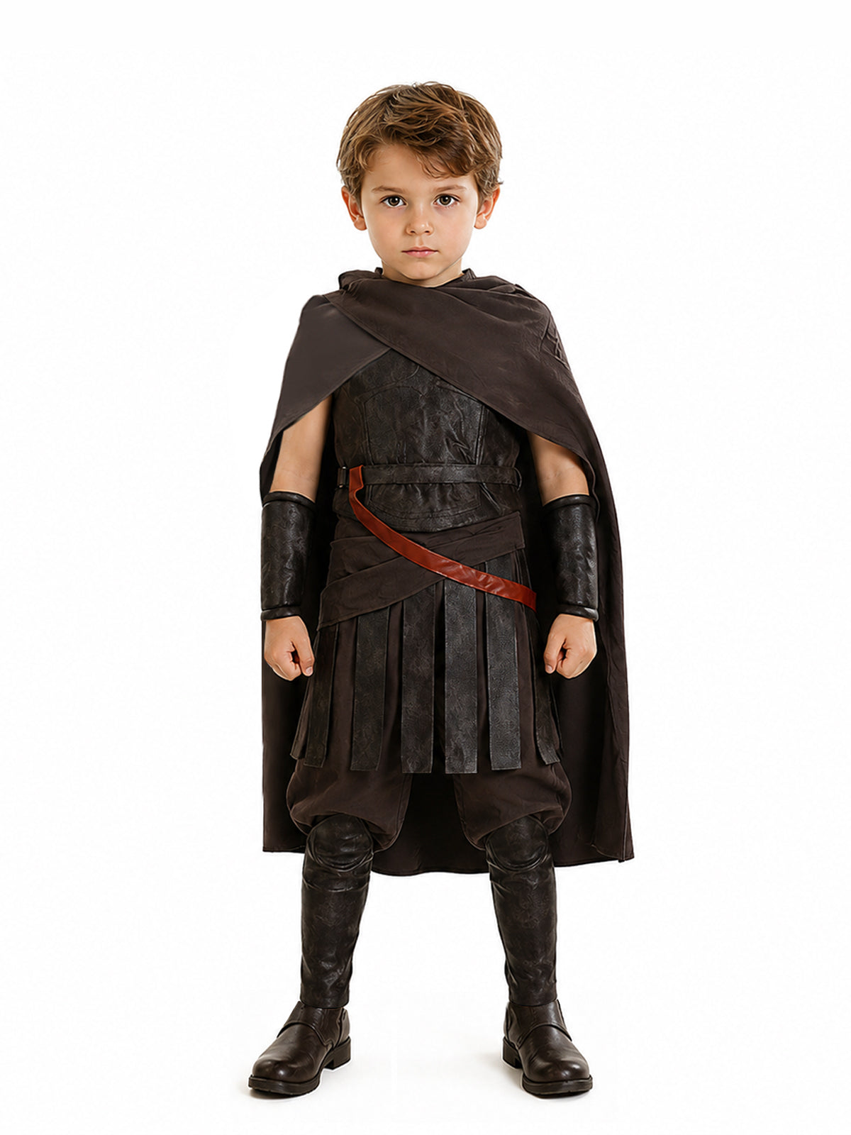 The Odyssey Costume Faux Leather Medieval Fighter Outfit Ancient Greek Warrior Suit 