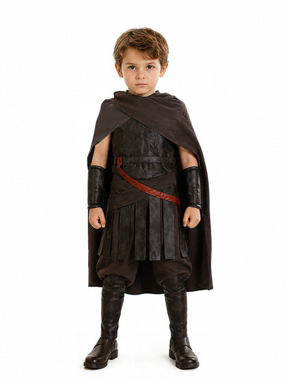 The Odyssey Costume Faux Leather Medieval Fighter Outfit Ancient Greek Warrior Suit 