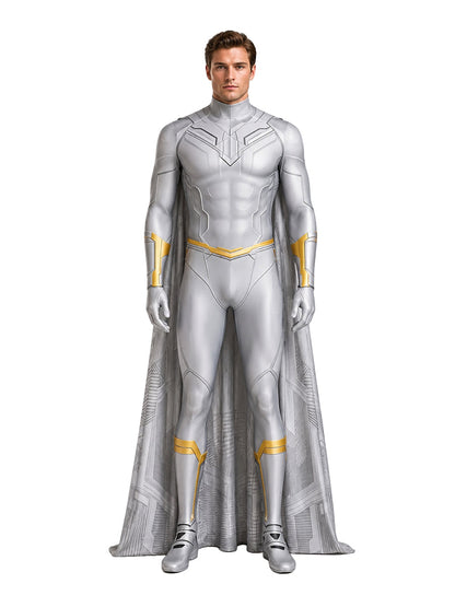Men's Vision Jumpsuit Costume VisionQuest Android Superhero Cosplay Outfit