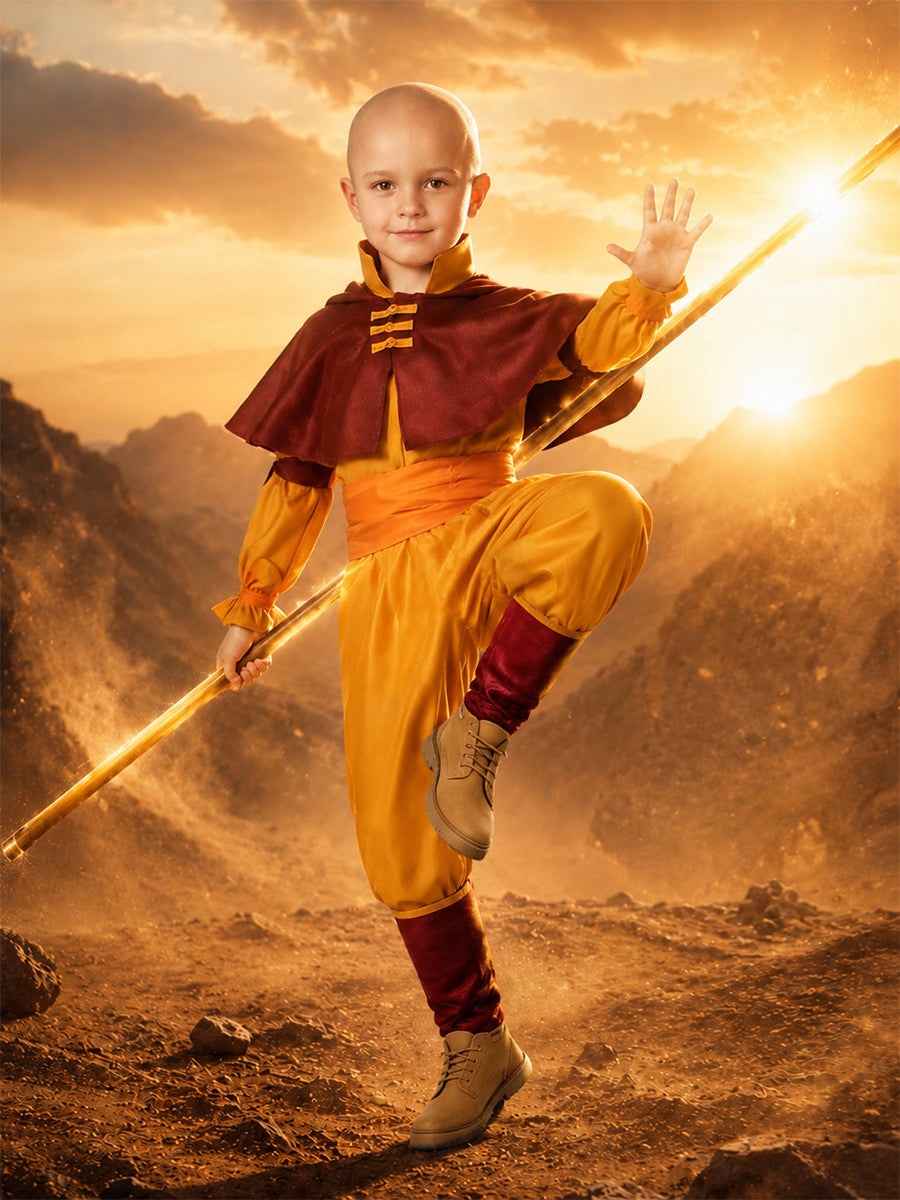 Animated Monk Character Costume