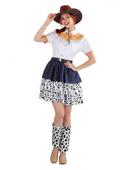 Toy Story 5 Jessie Costume Animated Cowgirl Cosplay Character Full Set Outfit 