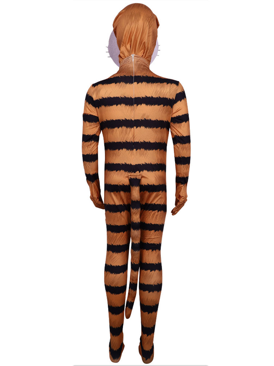 Anime Villainous Orange Cat Costume