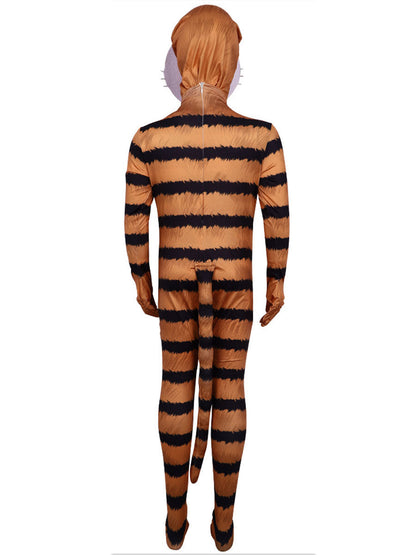 Anime Villainous Orange Cat Costume